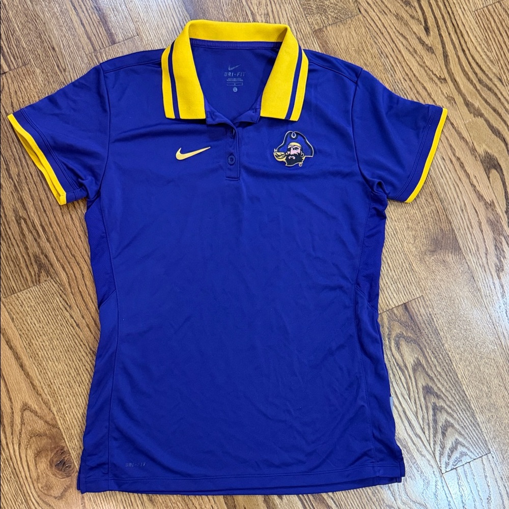 East Carolina Pirates Nike Dri-Fit Polo Shirt. Size Large. Like New Condition.